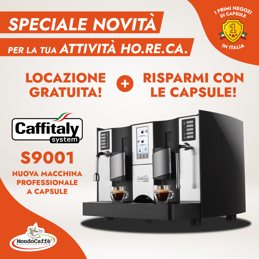 Caffitaly system, macchina caffè arka per capsule originali caffitaly, c